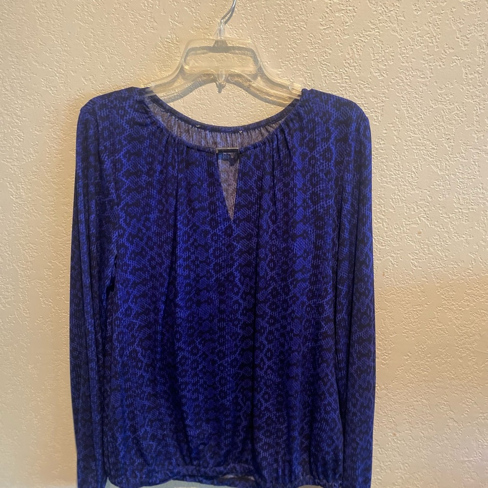 Michael Kors purple/blouse, good condition, great for office sz Med